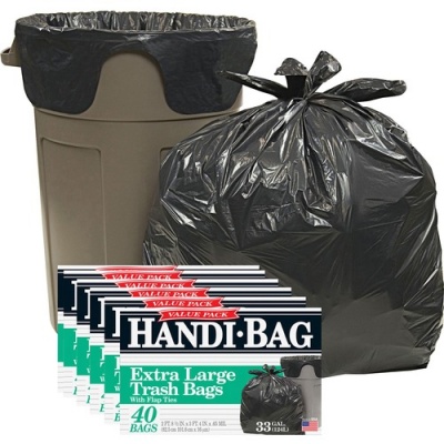 Webster Industries Industries Industries Webster Industries Industries Handi-Bag Wastebasket Bags (HAB6FTL40CT)