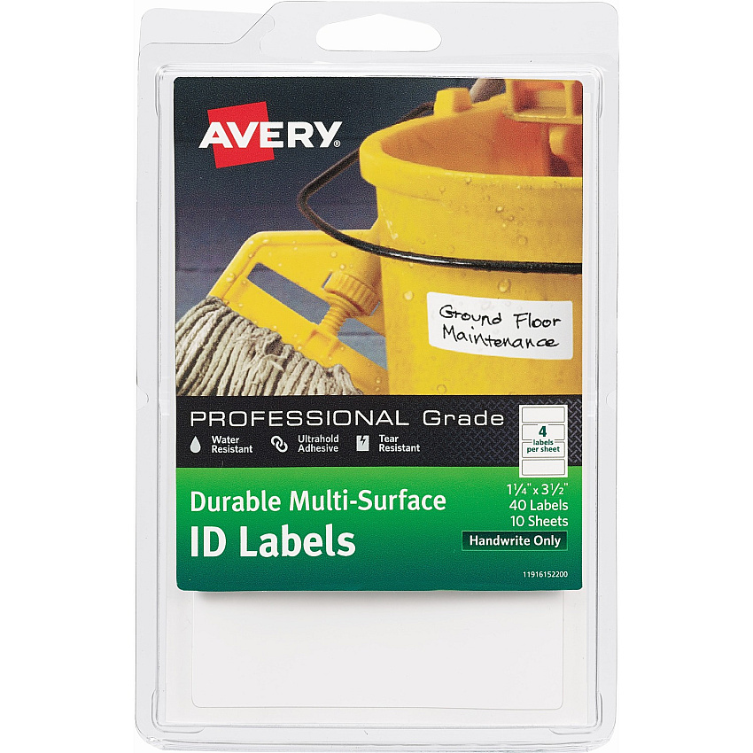 Avery Durable ID Labels (AVE61522)
