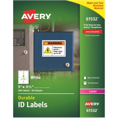 Avery TrueBlock ID Label (61532)
