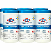 Clorox Healthcare Bleach Germicidal Wipes (CLO35309CT)