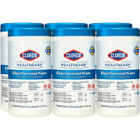 Clorox Healthcare Bleach Germicidal Wipes (CLO35309CT)