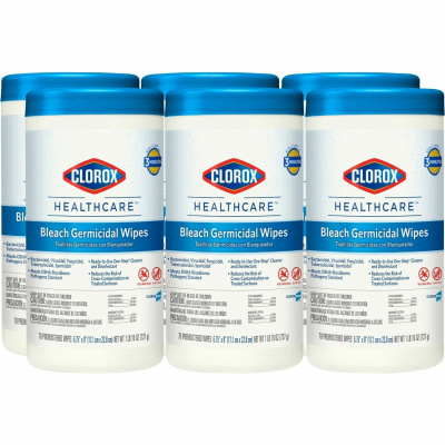 Clorox Healthcare Bleach Germicidal Wipes (35309CT)