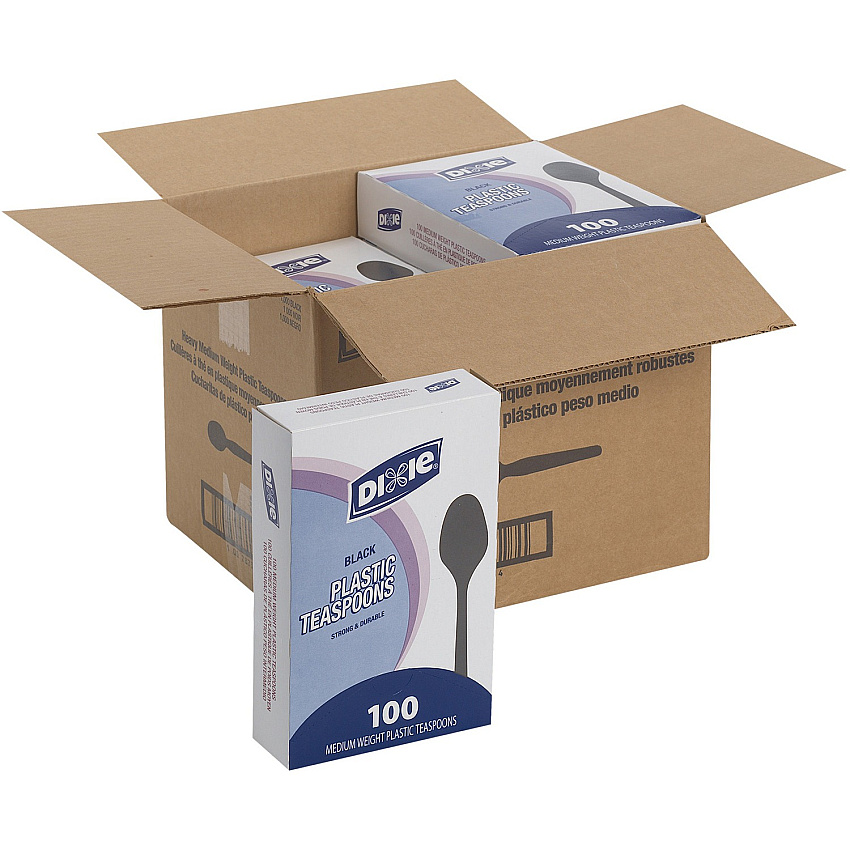 Dixie Medium-weight Disposable Teaspoon Grab-N-Go by GP Pro (DXETM507CT)