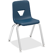 Lorell 14" Seat-height Student Stack Chairs (LLR99884)