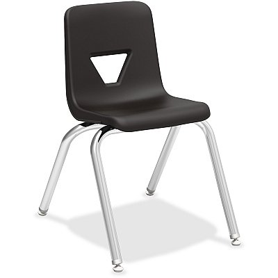 Lorell 16" Seat-height Student Stack Chairs (LLR99888)