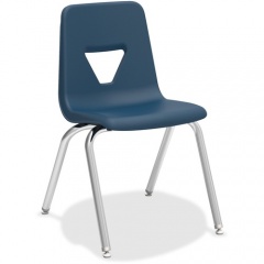 Lorell 18" Seat-height Stacking Student Chairs (99890)