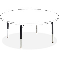 Lorell Activity Table Height-Adjustable Leg Kit - 17" to 25"H (LLR99900)