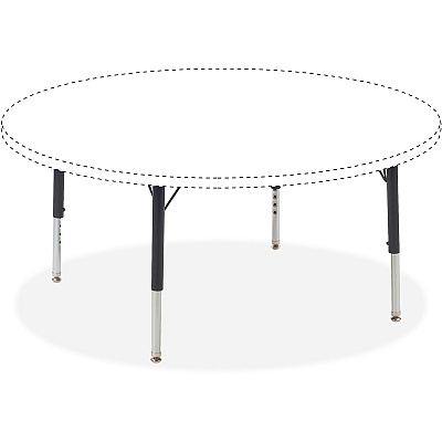 Lorell Activity Table Height-Adjustable Leg Kit - 17" to 25"H (LLR99900)