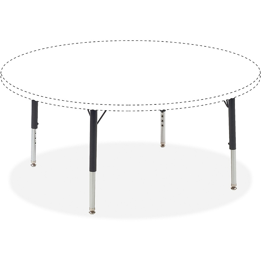 Lorell Activity Table Height-Adjustable Leg Kit - 17" to 25"H (LLR99900)