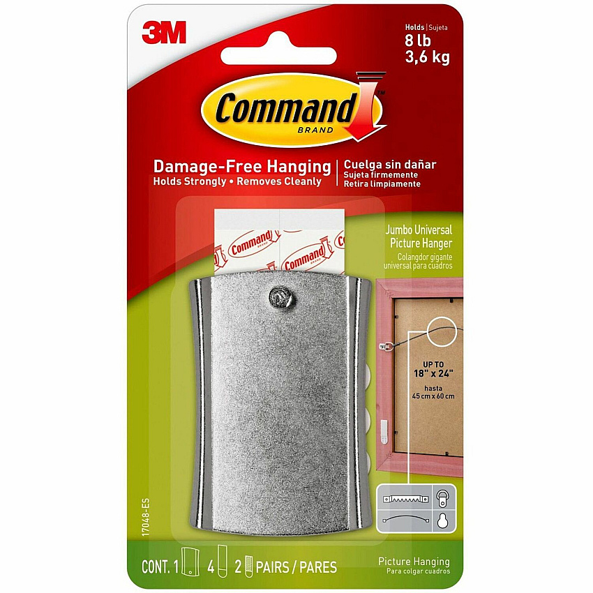 Command Sticky Nail Wire-Backed Hanger (MMM17048ES)
