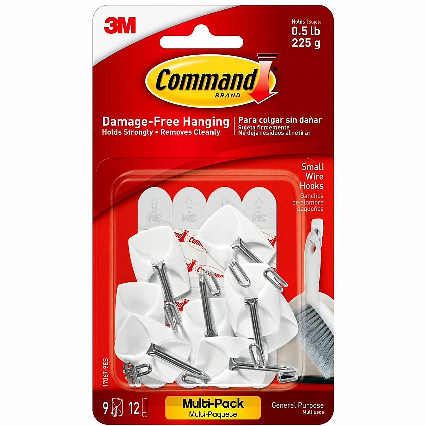 Command Small Wire Hooks Value Pack (MMM170679ES)