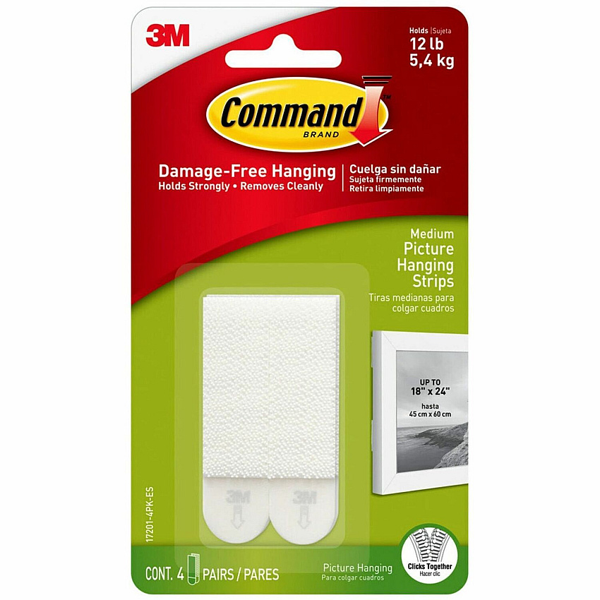 Command Medium Picture Hanging Strips (MMM172014PKES)