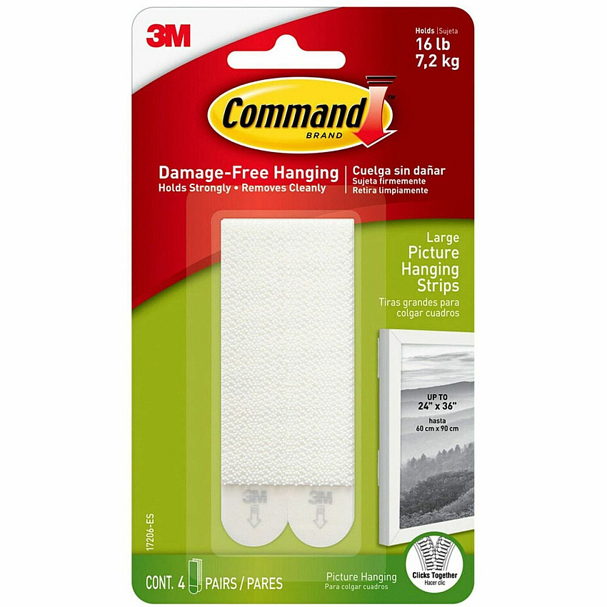 Command Large Picture Hanging Strips (MMM17206ES)