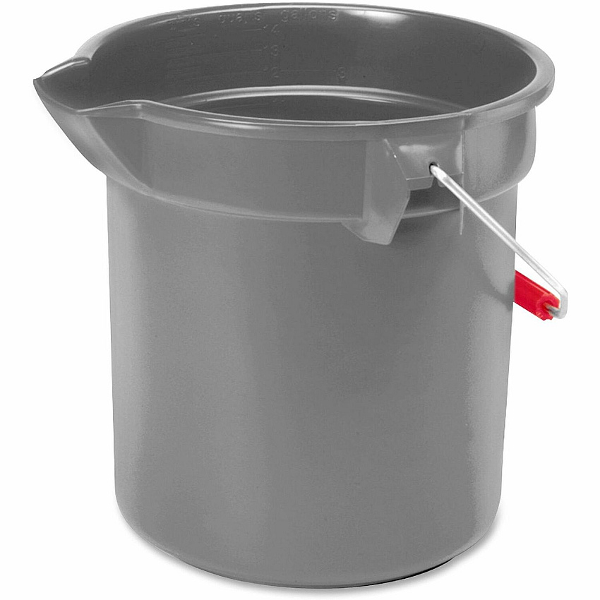 Rubbermaid Commercial Brute 10-quart Utility Bucket (RCP296300GYCT)