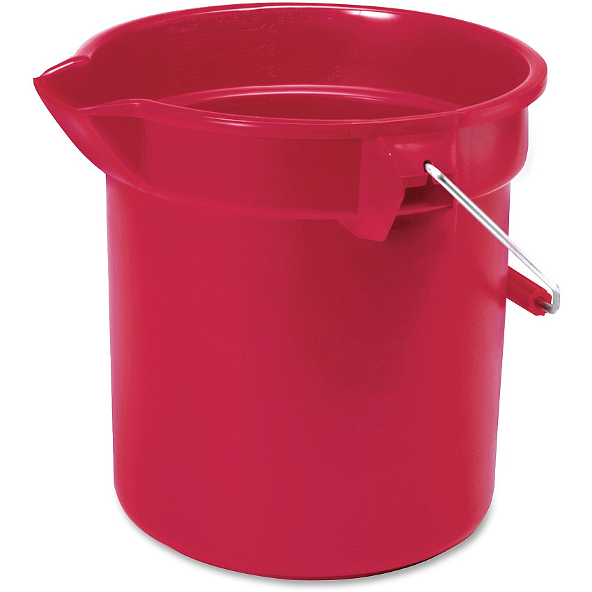 Rubbermaid Commercial Brute 10-quart Utility Bucket (RCP296300RDCT)