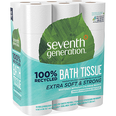 Seventh Generation 100% Recycled Bathroom Tissue (SEV13738CT)