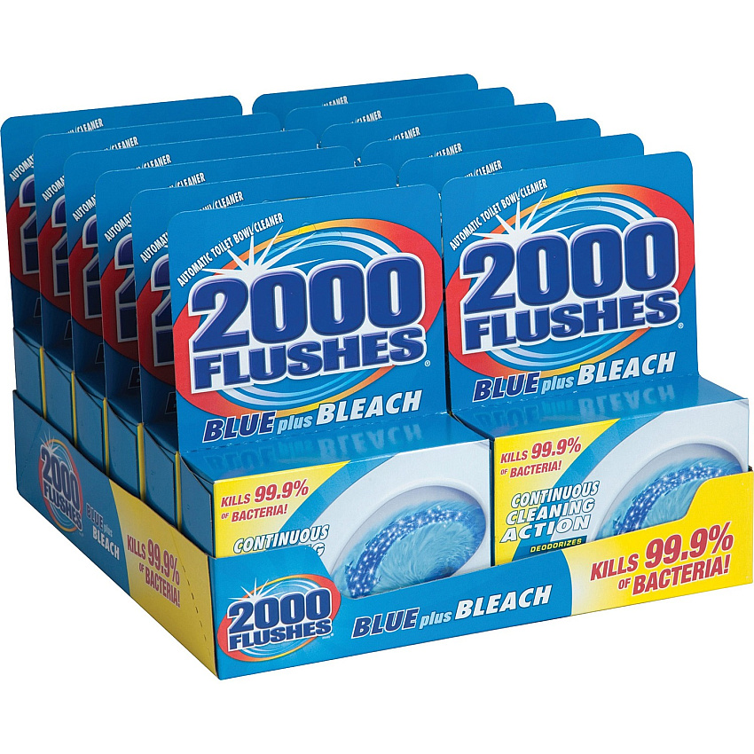 WD-40 2000 Flushes Blue/Bleach Bowl Cleaner Tablets (WDF208017CT)