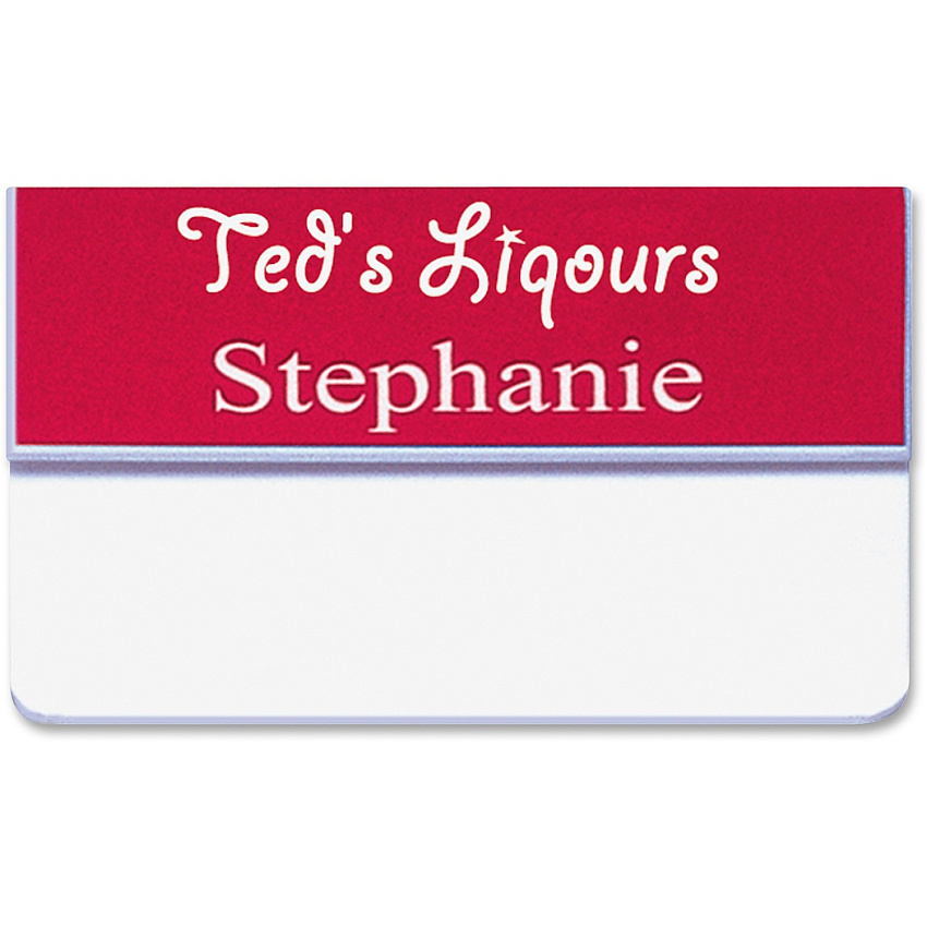 Xstamper Pocket Name Badge With Logo (J42)