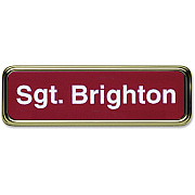 Xstamper Gold Frame Name Badge (J60)