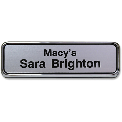 Xstamper Gold Frame Name Badge (J61)