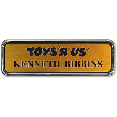 Xstamper Logo Frame Name Badge (J63)