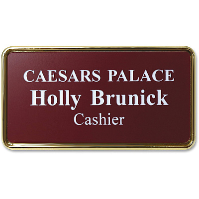 Xstamper Framed Name Badge (J65)