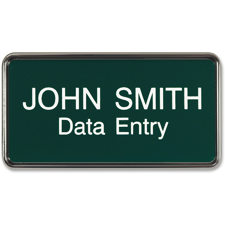 Xstamper Framed Name Badge (J66)