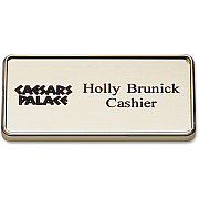 Xstamper Framed Name Badge With Logo (J67)