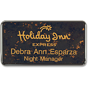Xstamper Framed Name Badge With Logo (J68)