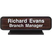 Xstamper Designer Framed Desk Sign (K23)