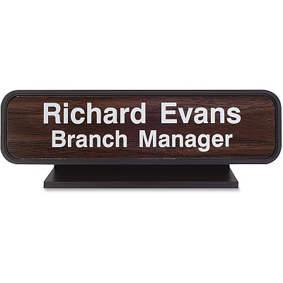 Xstamper Designer Framed Desk Sign (K23)