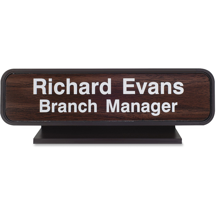 Xstamper Designer Framed Desk Sign (K23)