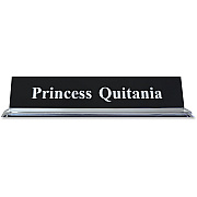 Xstamper 2"x10" Acrylic Base Desk Sign Set (K44)
