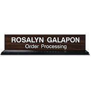 Xstamper 2"x10" Acrylic Base Desk Sign Set (K45)