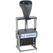 Xstamper ClassiX Self-inking Number Stamp (M51)
