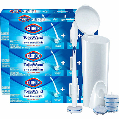 Clorox ToiletWand Disposable Toilet Cleaning System (CLO03191CT)
