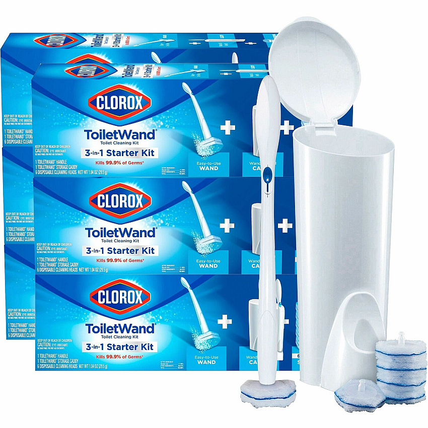 Clorox ToiletWand Disposable Toilet Cleaning System (CLO03191CT)
