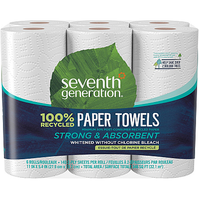 Seventh Generation 100% Recycled Paper Towels (SEV13731CT)