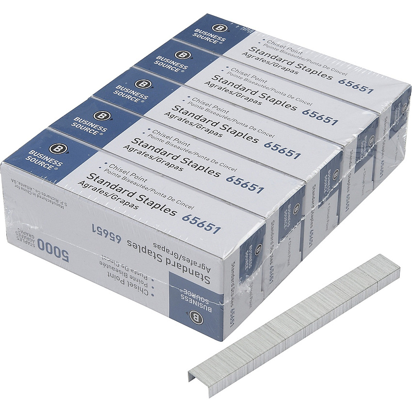 Business Source Chisel Point Standard Staples (BSN65651)