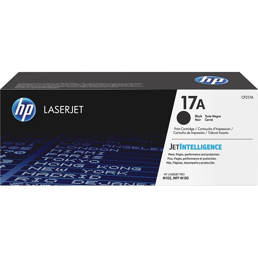 HP 17A Original Standard Yield Laser Toner Cartridge - Black Pack (HEWCF217A)