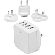 StarTech 4-port Usb Wall Charger 34w / 6.8a (USB4PACWH)