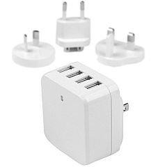 StarTech 4-port Usb Wall Charger 34w / 6.8a (USB4PACWH)