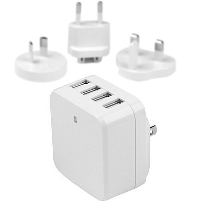 StarTech 4-port Usb Wall Charger 34w / 6.8a (USB4PACWH)