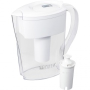 Brita Small 6 Cup Space-Saver Water Pitcher with Filter - BPA Free (35566)