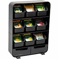 Mind Reader EMS Mind Tea Organizer (EMSTBORGBLK)