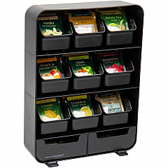 Mind Reader EMS Mind Tea Organizer (EMSTBORGBLK)