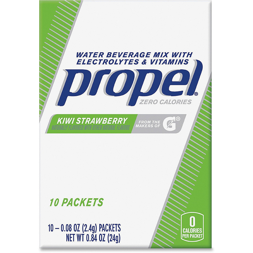 Propel Kiwi/Strawberry Beverage Mix Packets with Electrolytes and Vitamins (QKR01088)