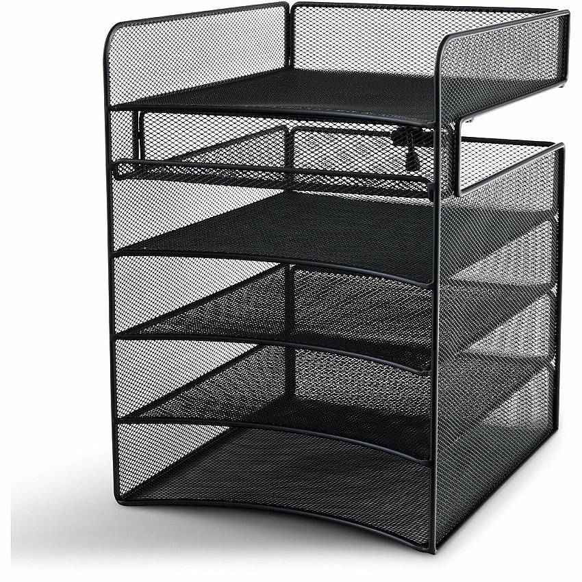 Safco Onyx Horizontal Hanging Desktop Storage (SAF3240BL)