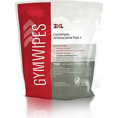 2XL GymWipes Antibacterial Towelettes Bucket Refill (TXLL101)