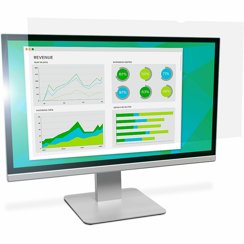 3M Anti-Glare Filter for 23.8in Monitor, 16:9, AG238W9B